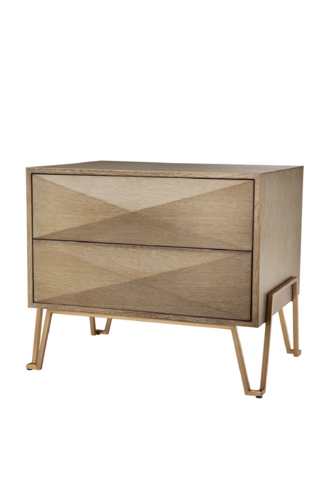 2 Drawer Hairpin Nightstand | Eichholtz Highland | OROA