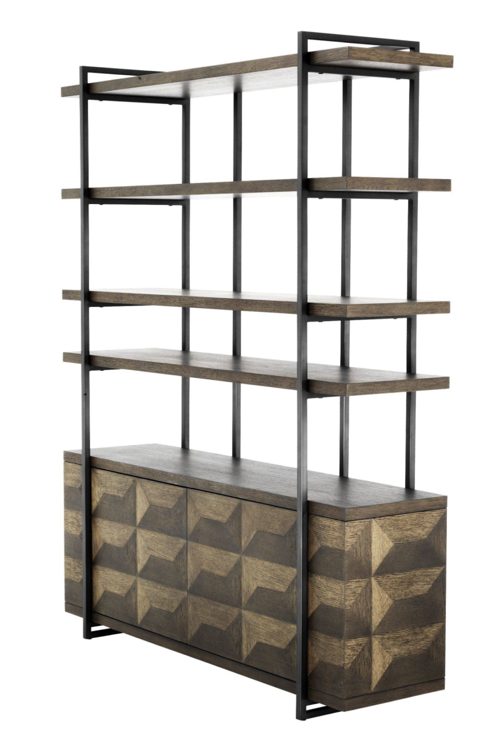 Modern Oak Cabinet with Doors | Eichholtz Gregorio | #1 Eichholtz Retailer 
