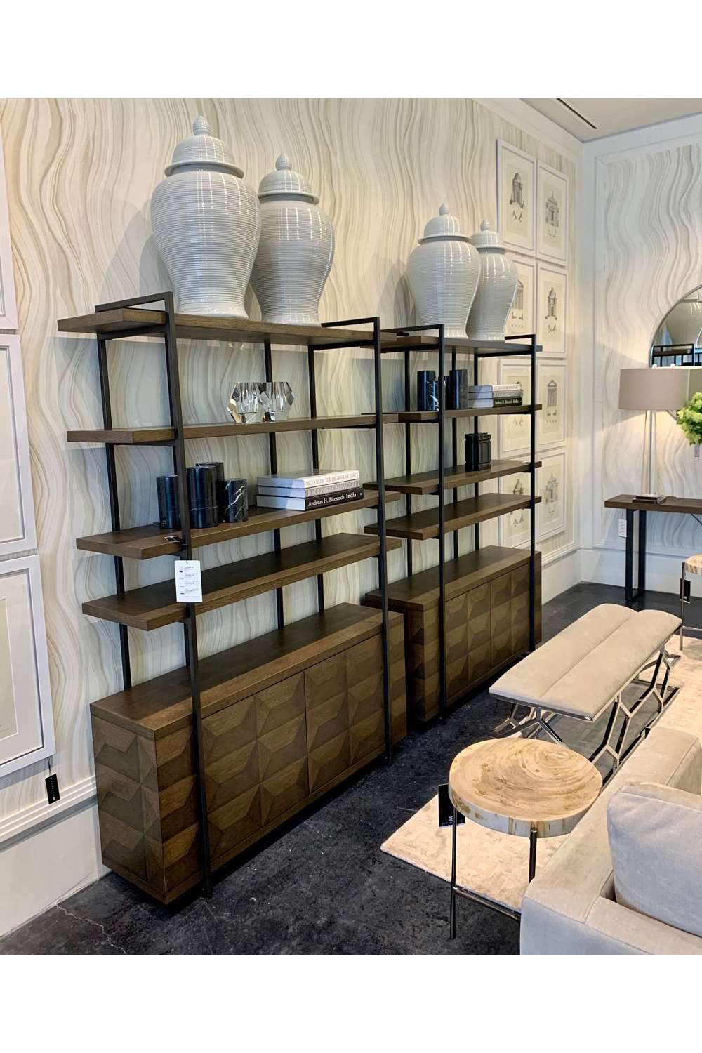 Modern Oak Cabinet with Doors | Eichholtz Gregorio | #1 Eichholtz Retailer 