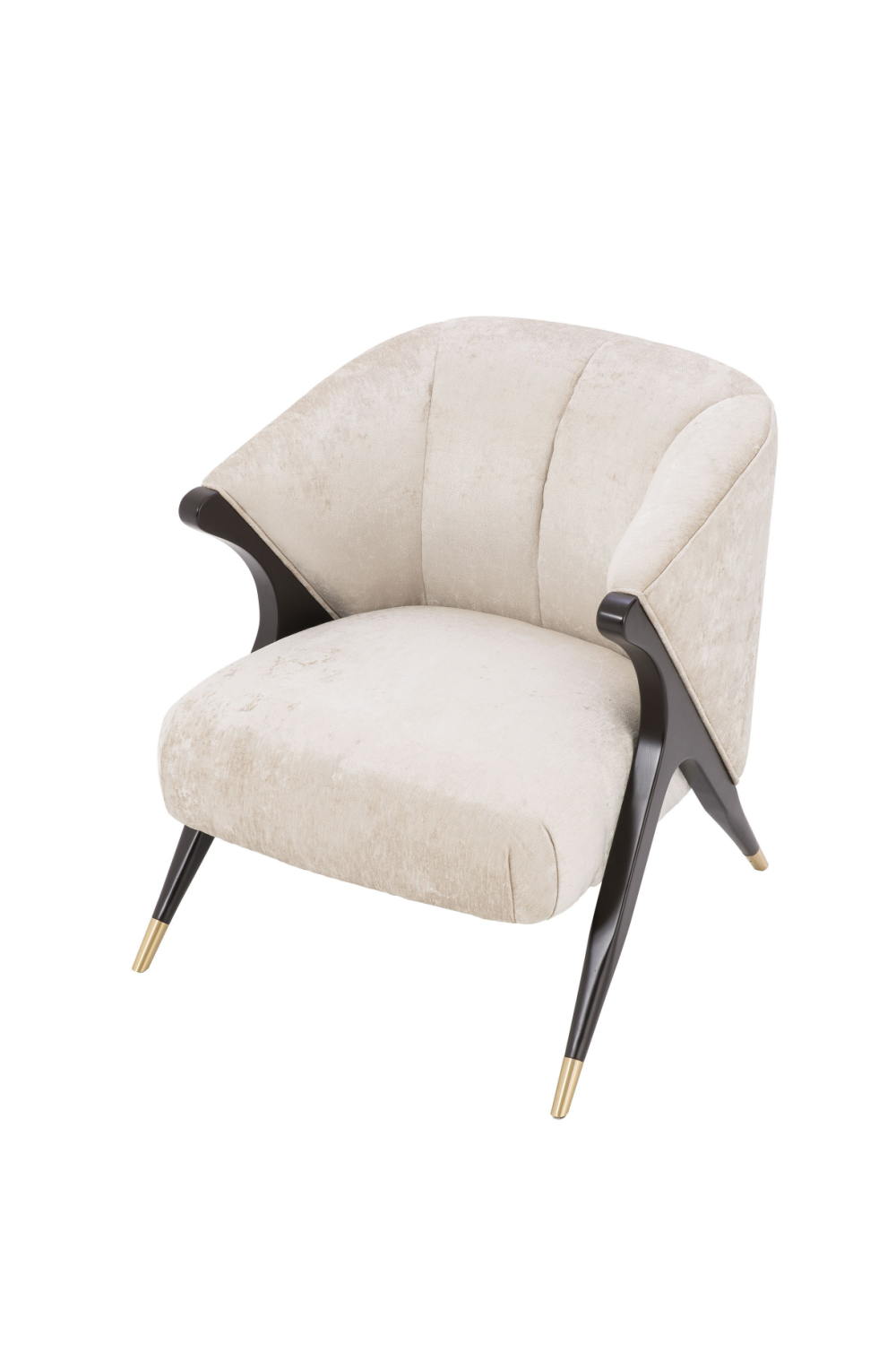 Off-White Upholstered Barrel Chair | Eichholtz Pavone | Oroa.com