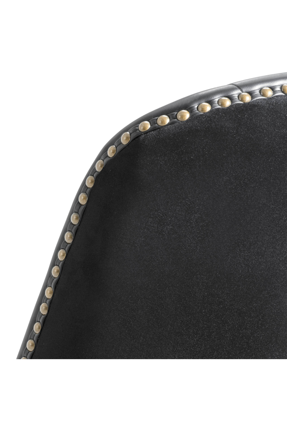 Black Leather Counter Stool | Eichholtz Balmore | Oroa.com
