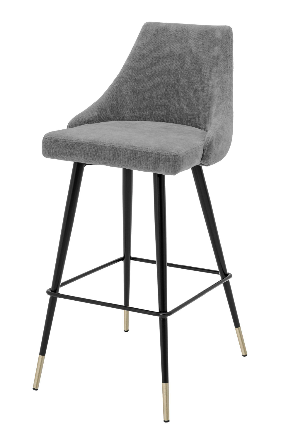 Gray Upholstered Bar Stool | Eichholtz Cedro | #1 Eichholtz Retailer