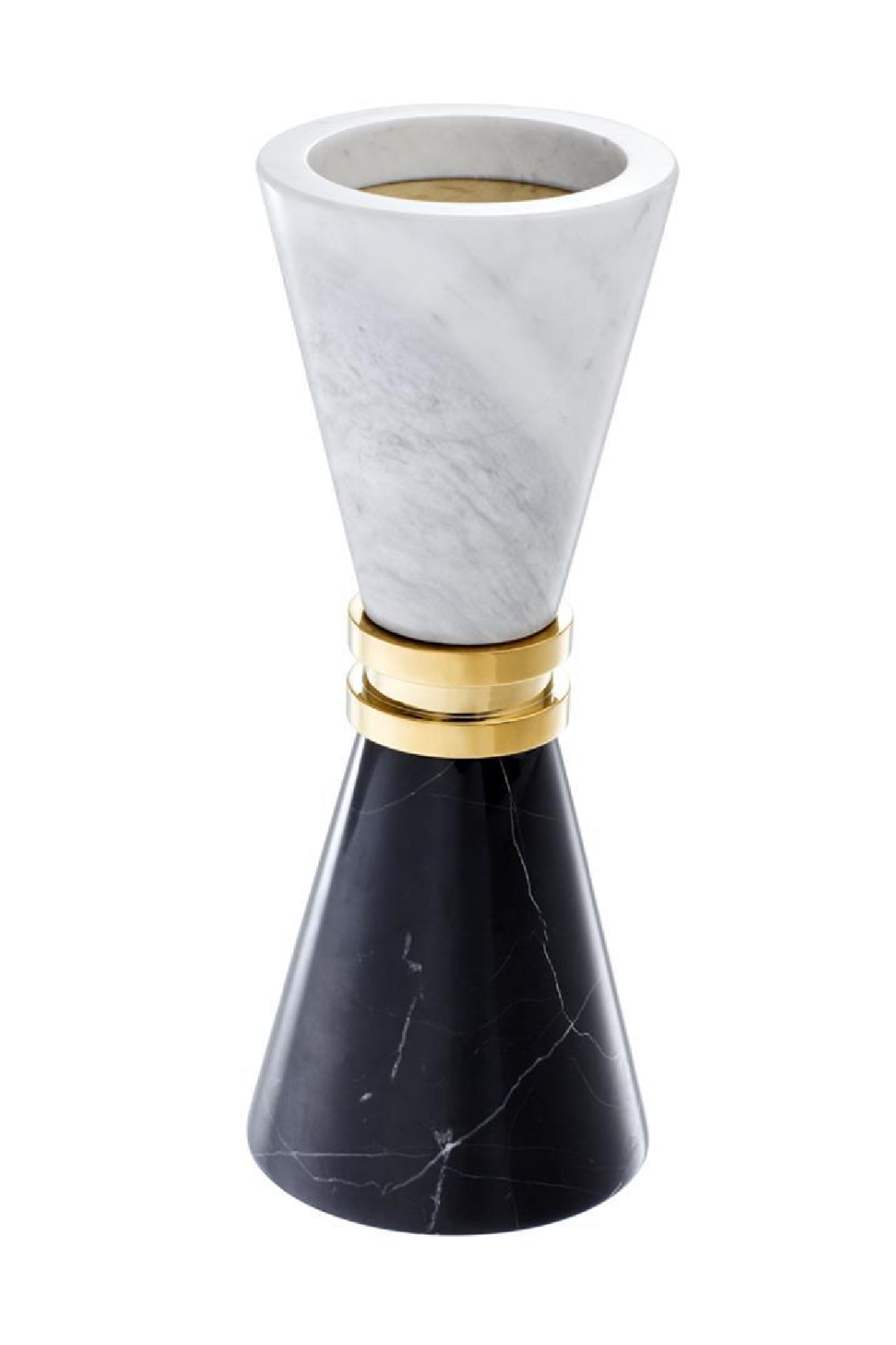 Marble Hourglass Candle Holder | Eichholtz Diabolo | OROA
