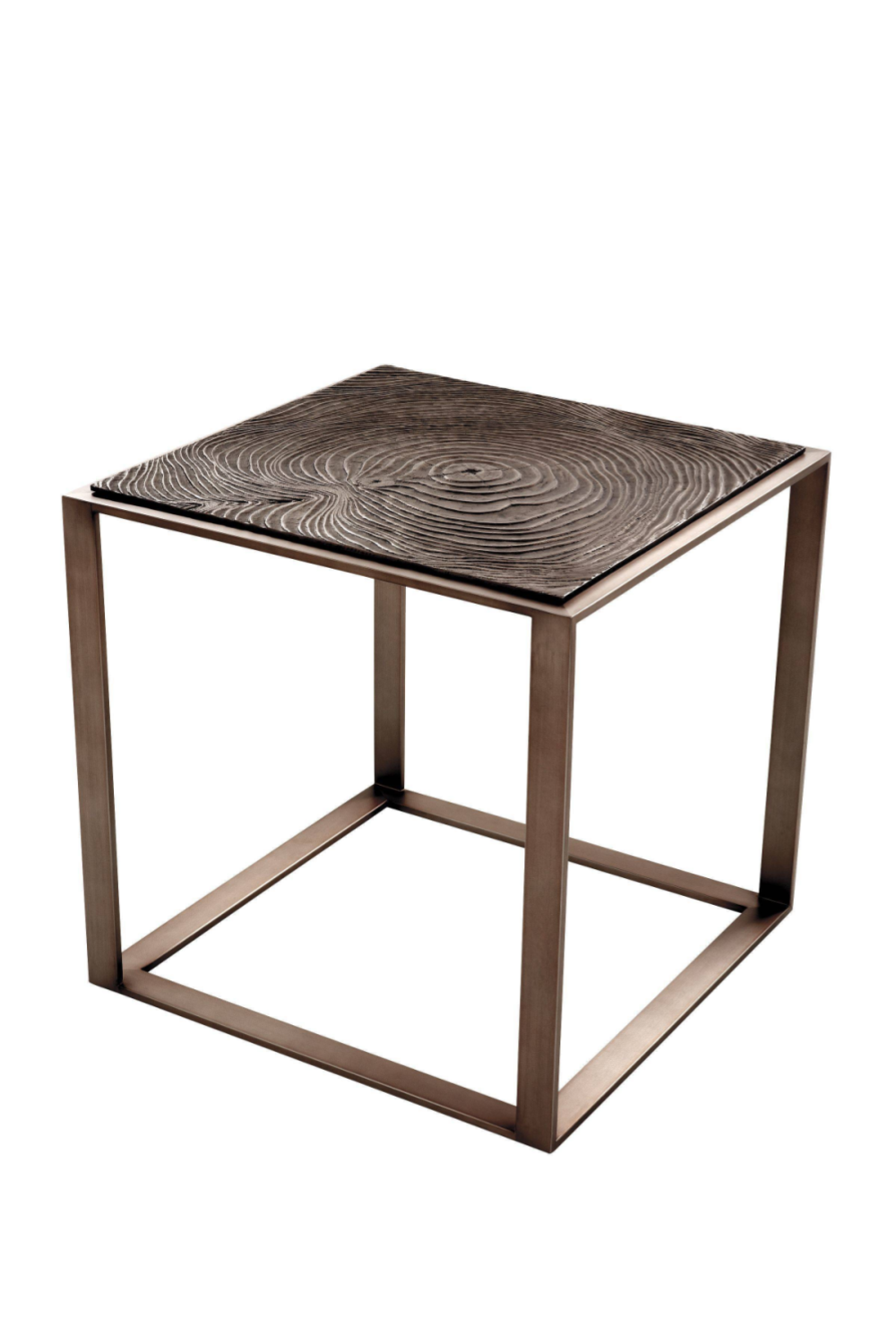 Square Bronze Side Table | Eichholtz Zino | OROA