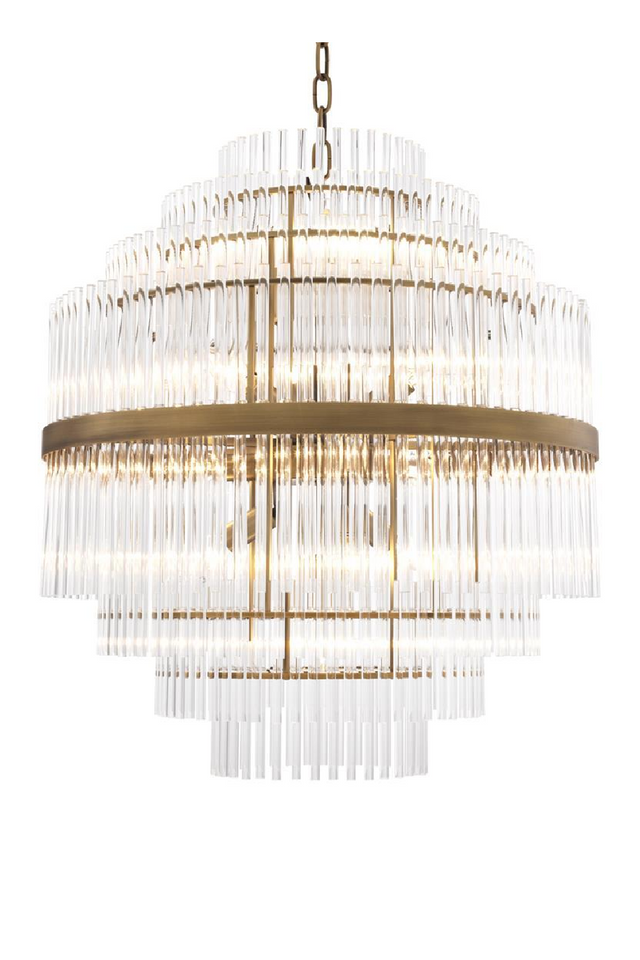 Glass Layered Chandelier | Eichholtz East | OROA