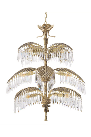 Golden Art Deco Chandelier | Eichholtz Hildebrandt | OROA.com