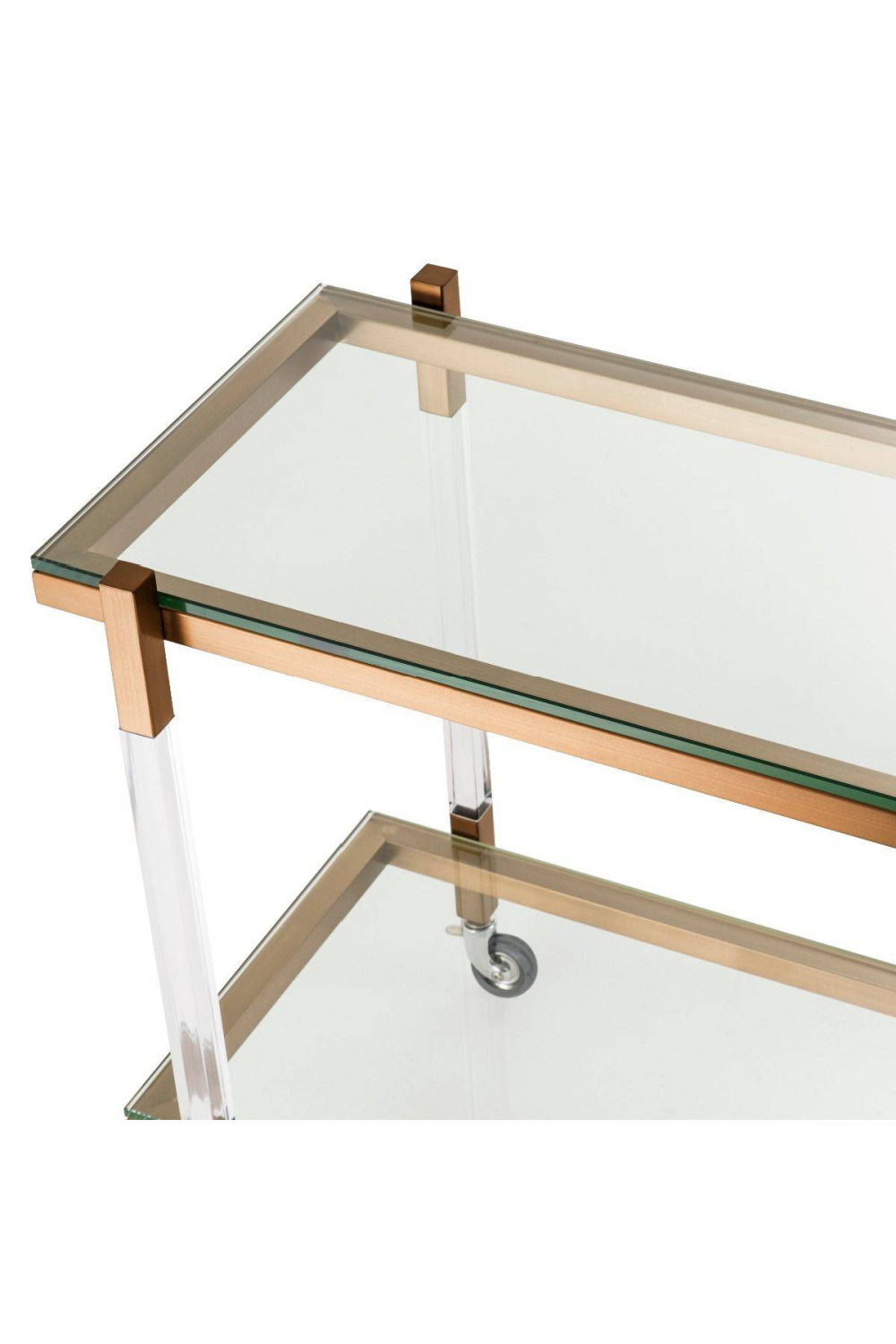 Brass Glass Trolley | Eichholtz Royalton | Oroa.com