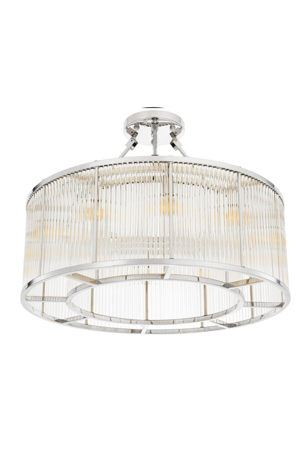 Silver Drum Ceiling Lamp | Eichholtz Bernardi | OROA