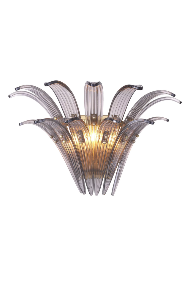 Sculptural Glass Wall Lamp | Eichholtz Italo | Oroa.com