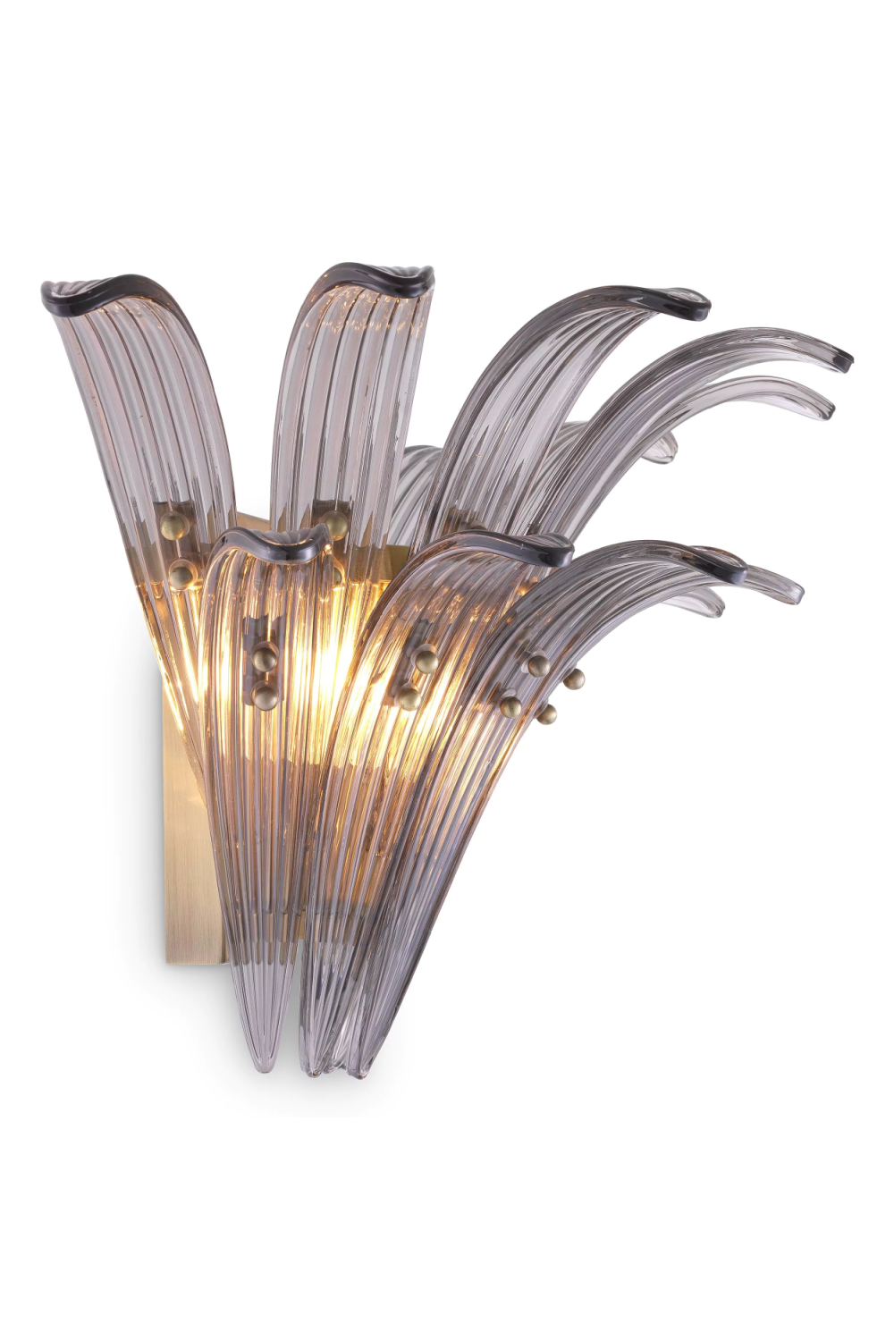 Sculptural Glass Wall Lamp | Eichholtz Italo | Oroa.com