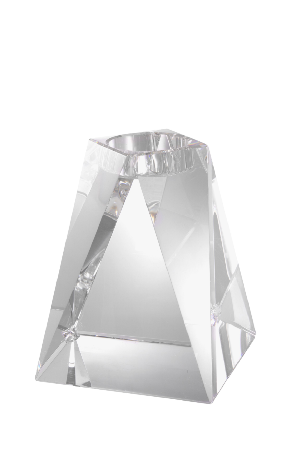 Crystal Glass Candle Holder | Eichholtz Liaison | OROA