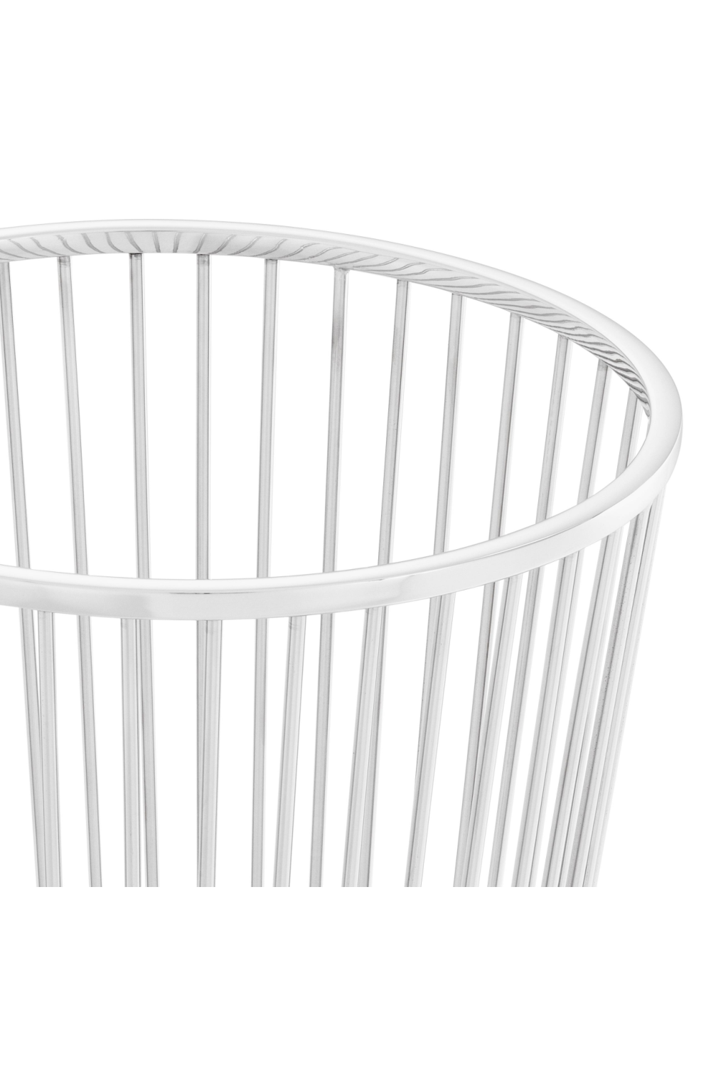 Stainless Steel Towel Basket | Eichholtz Baleana | OROA