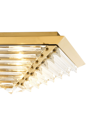 Gold Pyramid Flush Mount | Eichholtz Eden | OROA