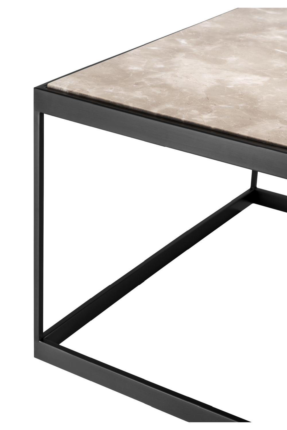 Beige Marble Side Table | Eichholtz La Quinta | OROA