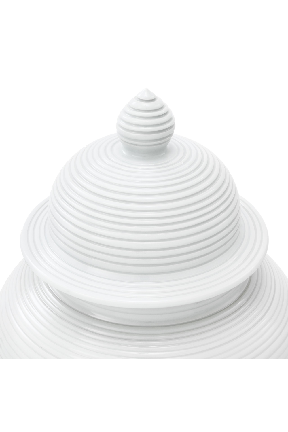 White Porcelain Jar | Eichholtz Celestine L | OROA