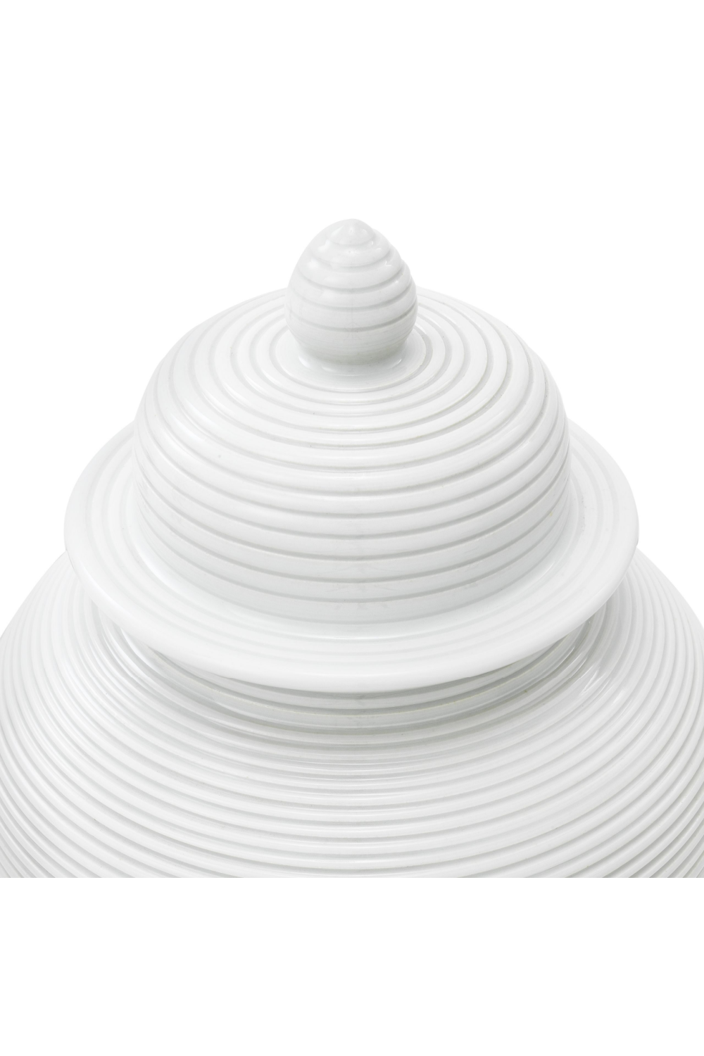 White Porcelain Jar | Eichholtz Celestine S | OROA.com