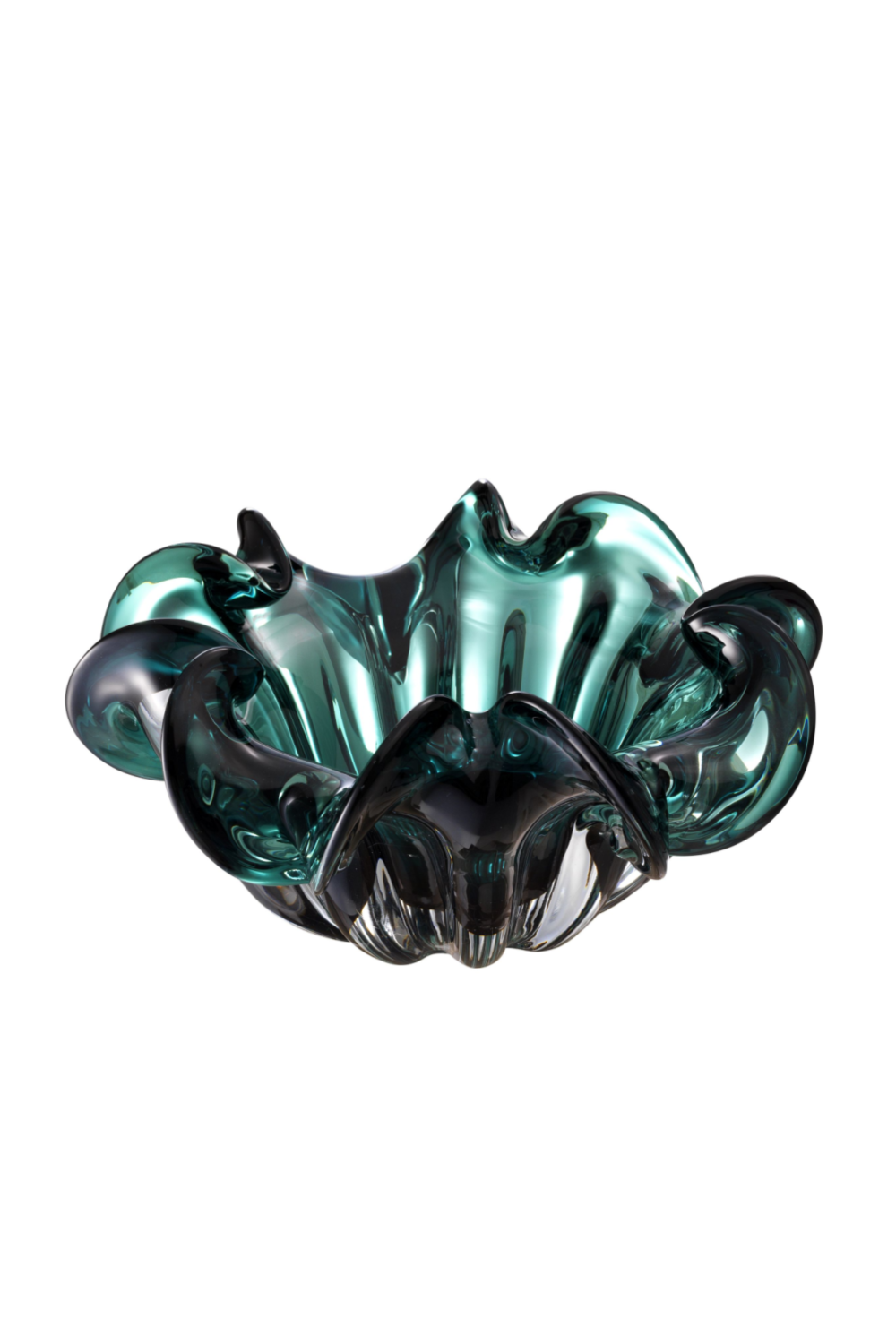 Green Glass Bowl | Eichholtz Triada | OROA
