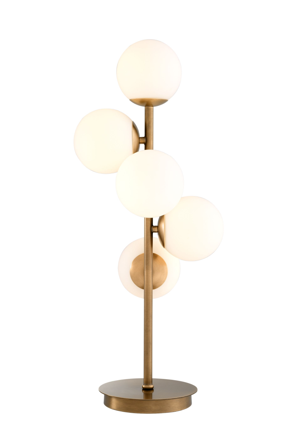 White Glass Multi Globe Table Lamp | Eichholtz  Libris | OROA