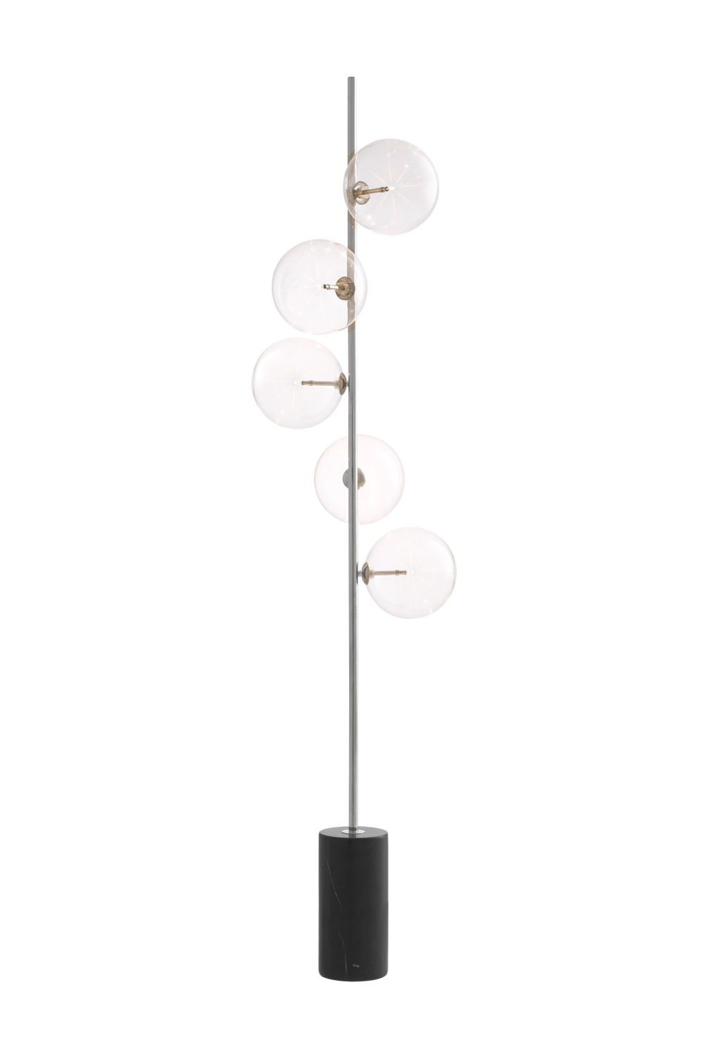 Globe Black Marble Floor Lamp | Eichholtz Tempo | OROA