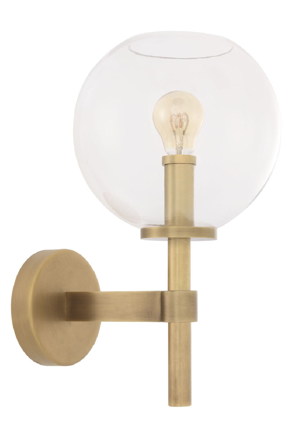 Brass Globe Wall Lamp | Eichholtz Jade | OROA