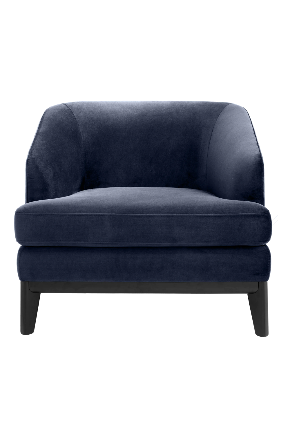 Blue Velvet Accent Chair | Eichholtz Monterey | Oroa.com
