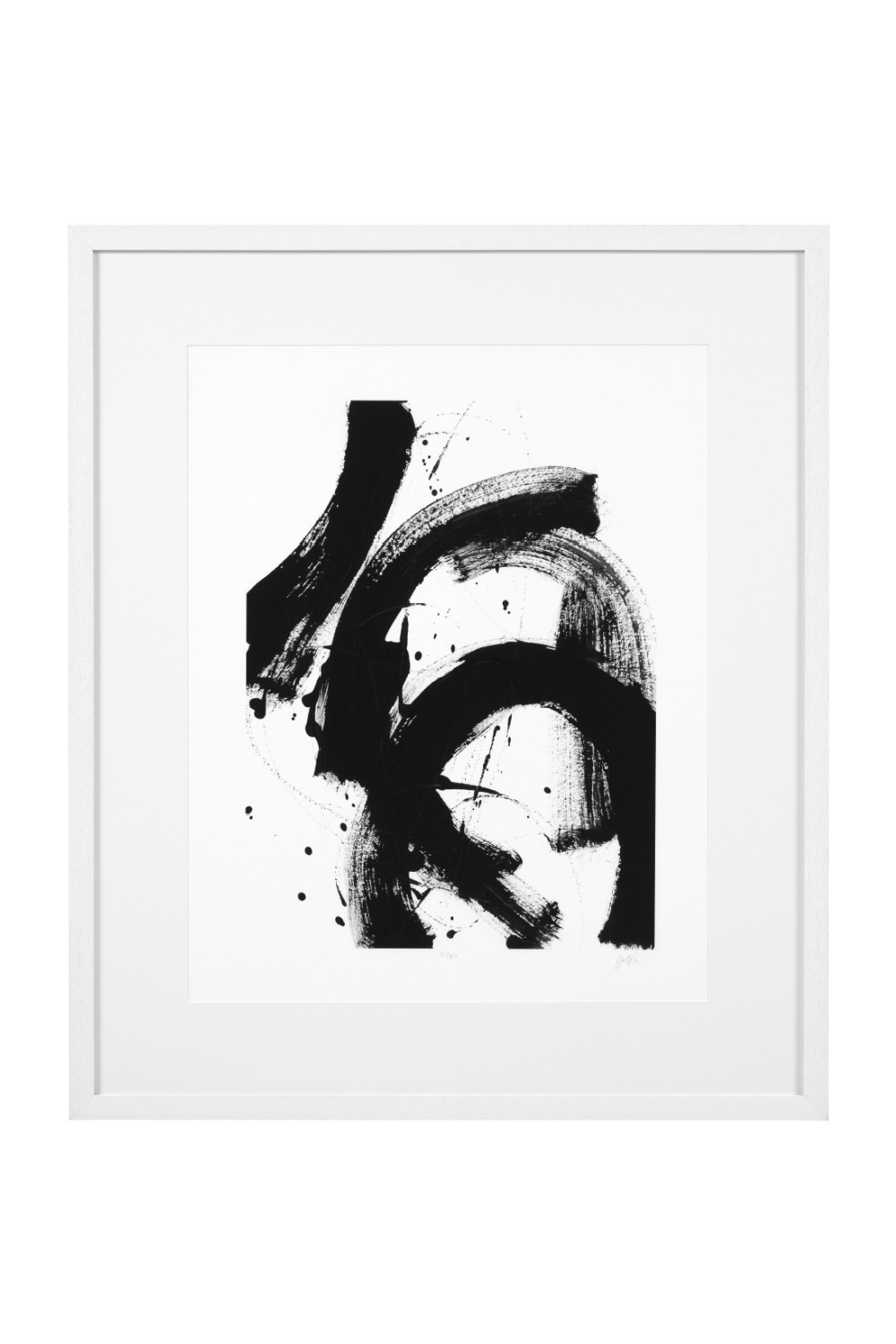 Black & White Art Print | Eichholtz Onyx Gesture II | OROA.com