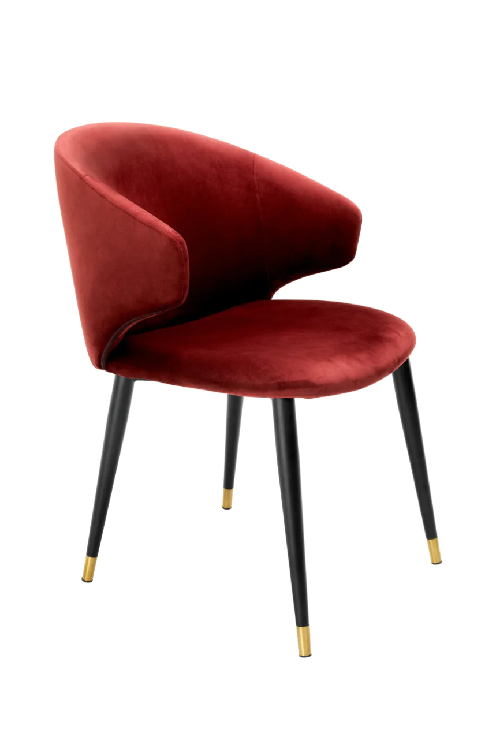 Mid-Century Modern Velvet Dining Chair | Eichholtz Volante | Oroa.com