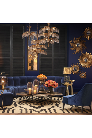 Vintage Brass Palm Leaf Wall Lamp - Eichholtz Hildebrandt | OROA TRADE