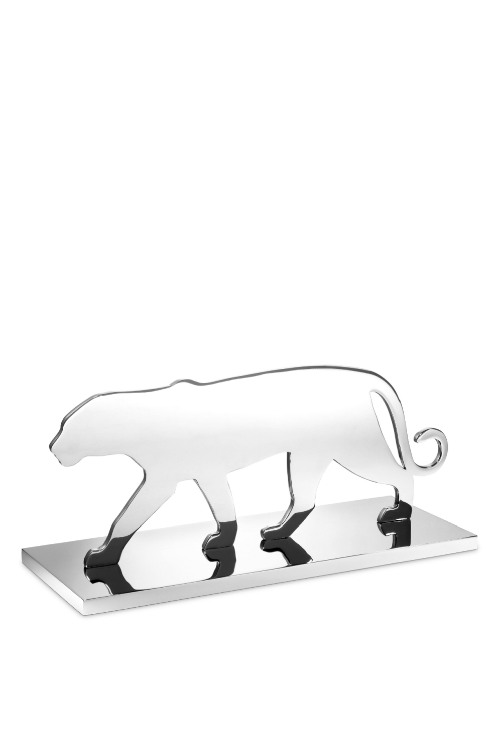 Silver Decorative Object | Eichholtz Panther Silhouette | OROA