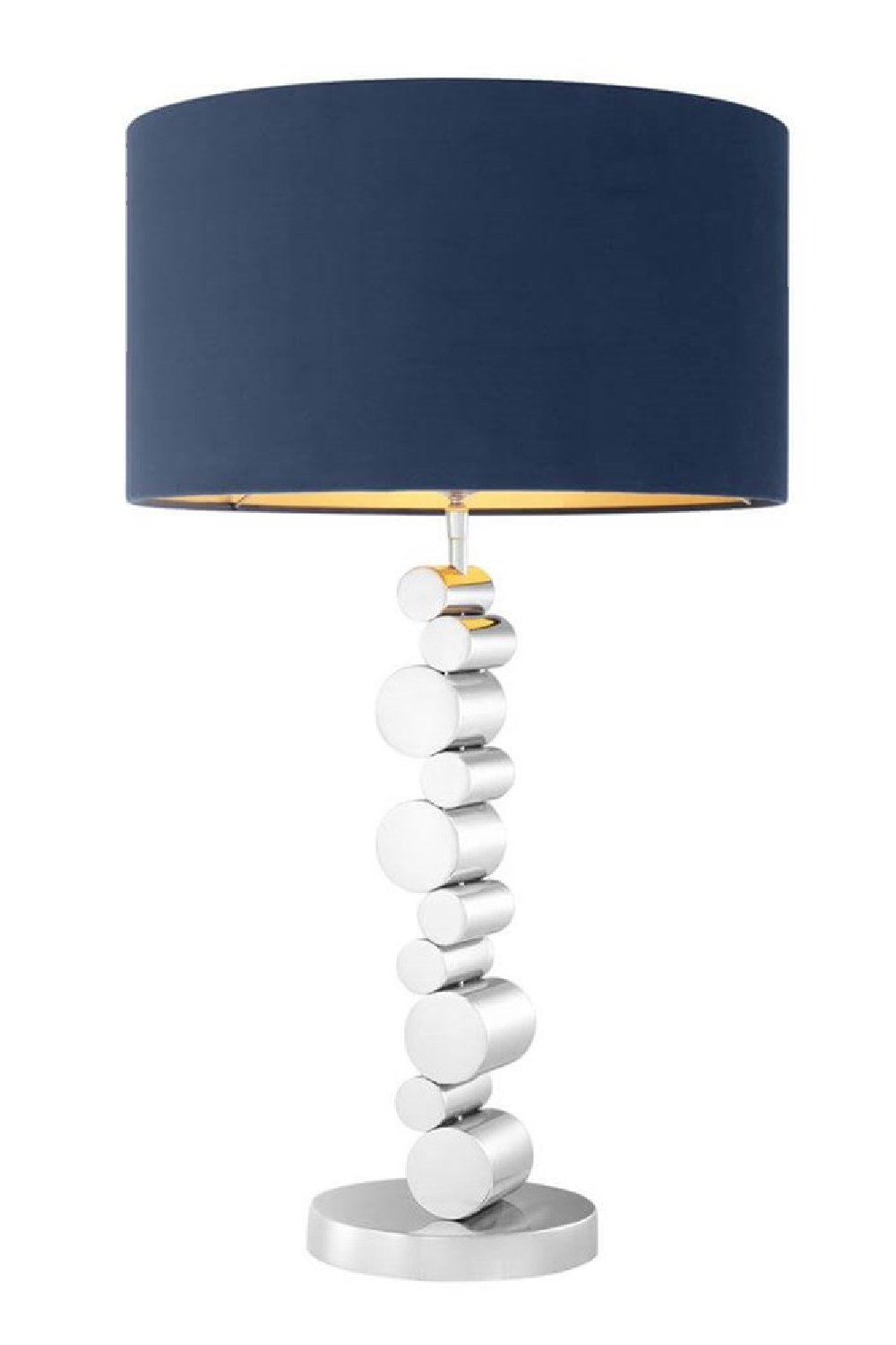 Blue Velvet Table Lamp | Eichholtz Pol | Oroa.com