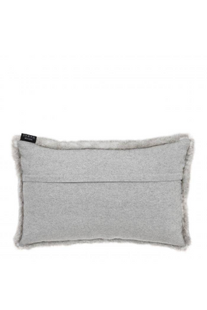 Light Gray Fur Cushion | Eichholtz Alaska | OROA