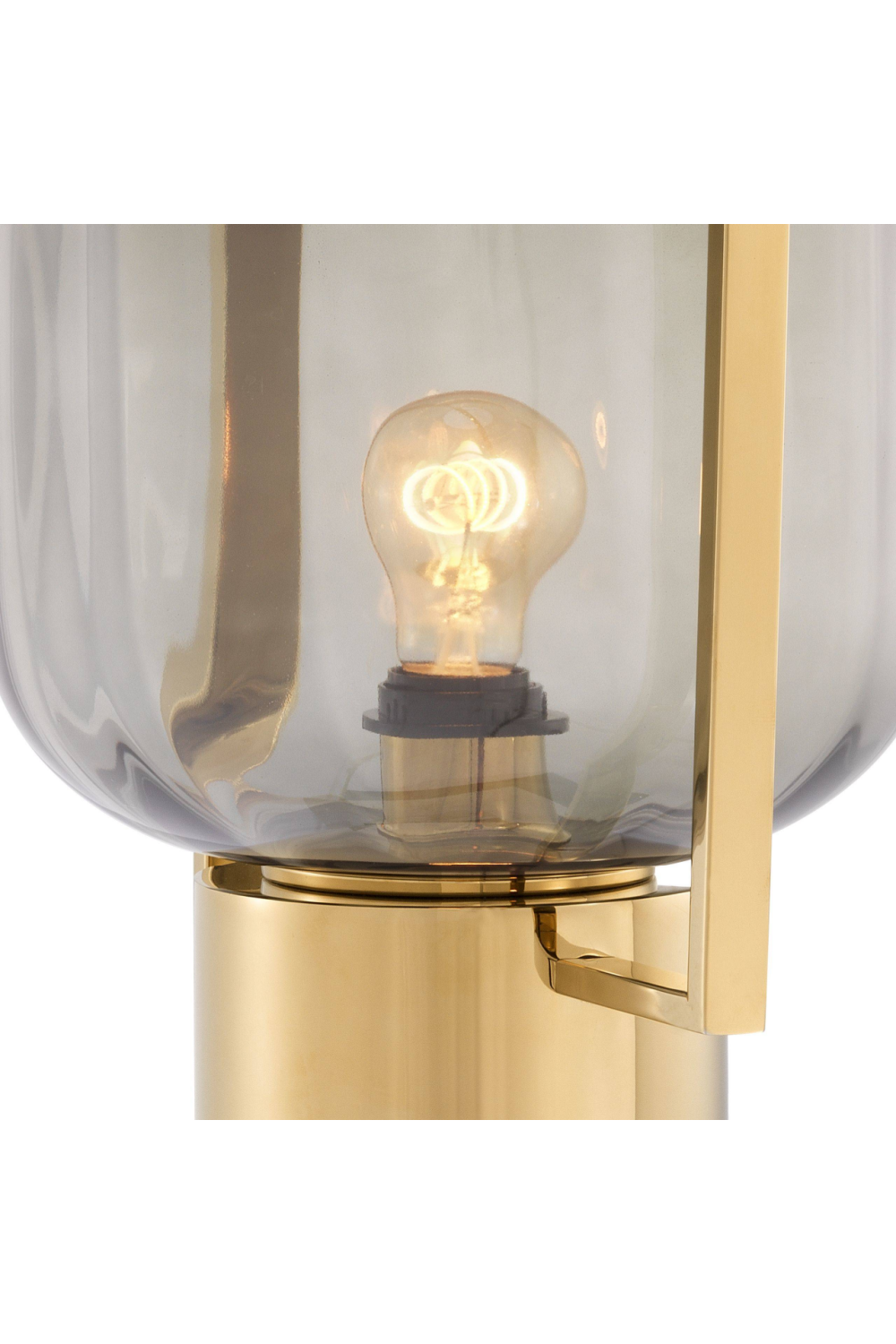 Smoke Glass Table Lamp | Eichholtz Wang | OROA