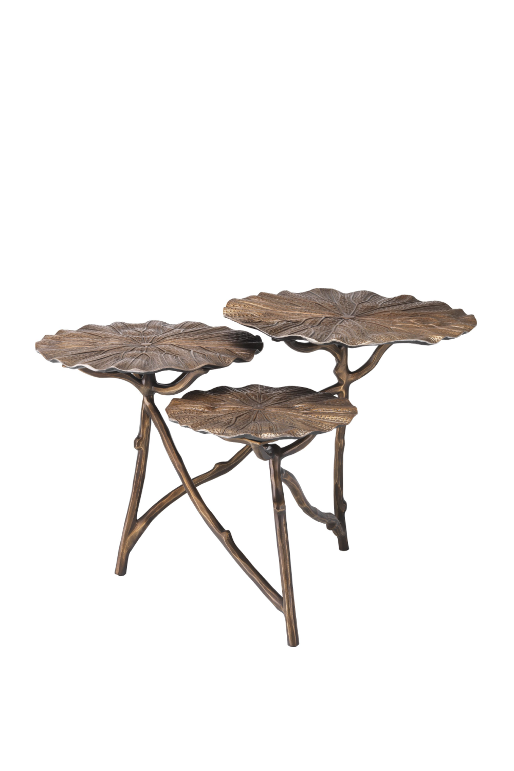 Antique Brass Side Table | Eichholtz Colibri | OROA