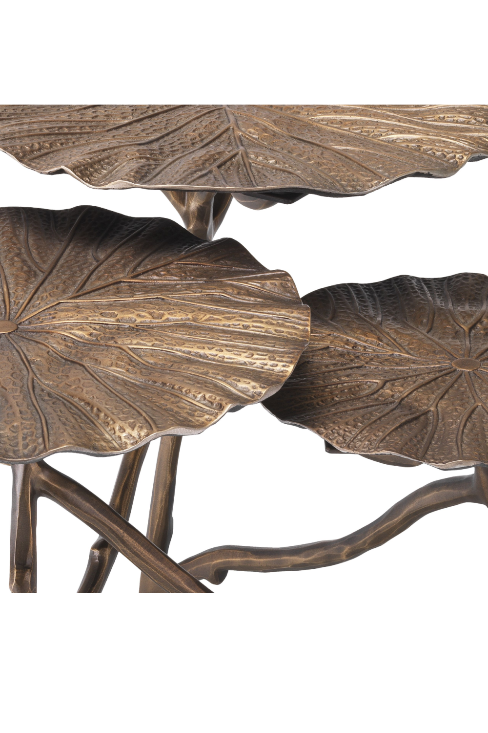 Antique Brass Side Table | Eichholtz Colibri | OROA
