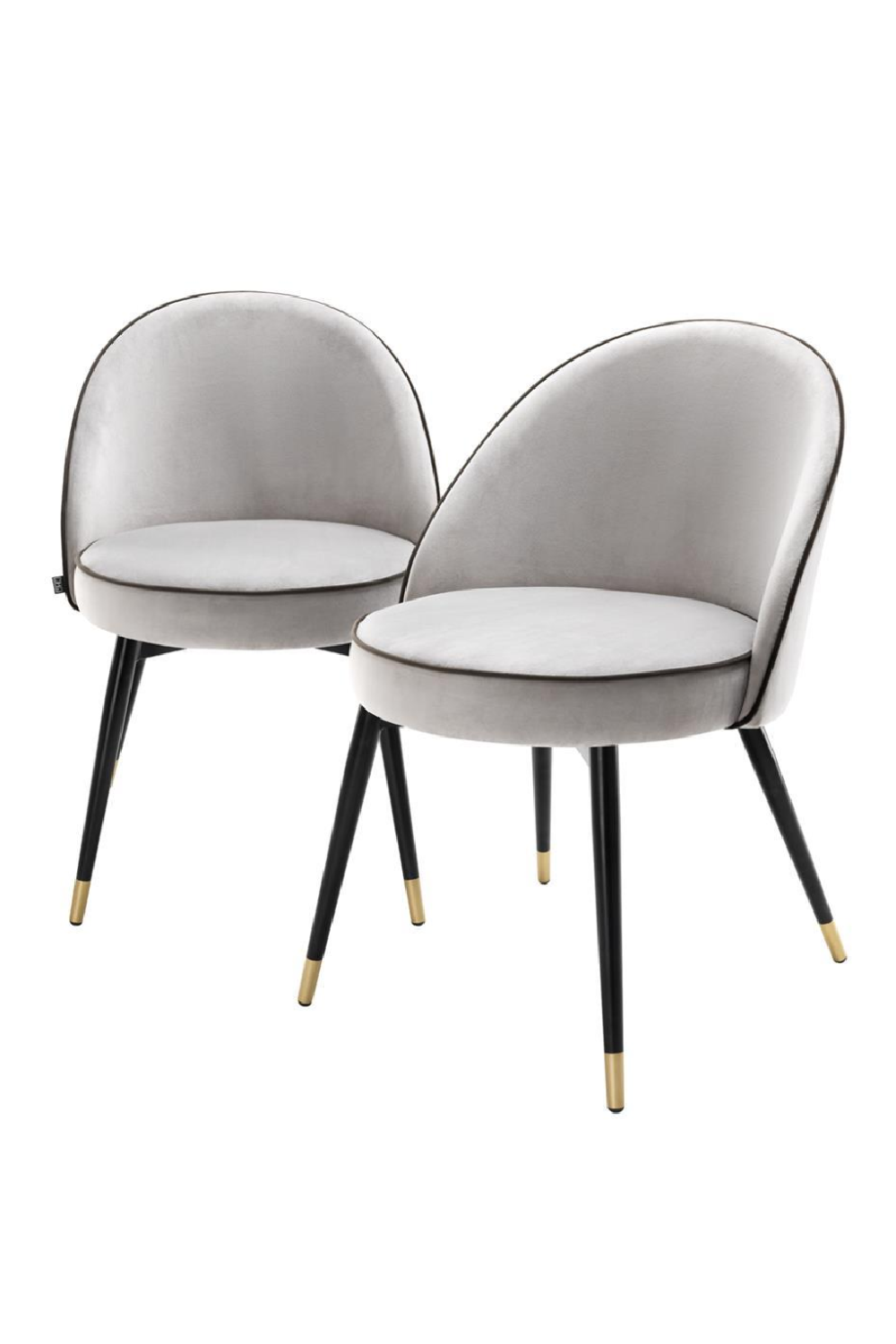 Velvet Dining Chair Set (2) | Eichholtz Cooper | Oroa.com