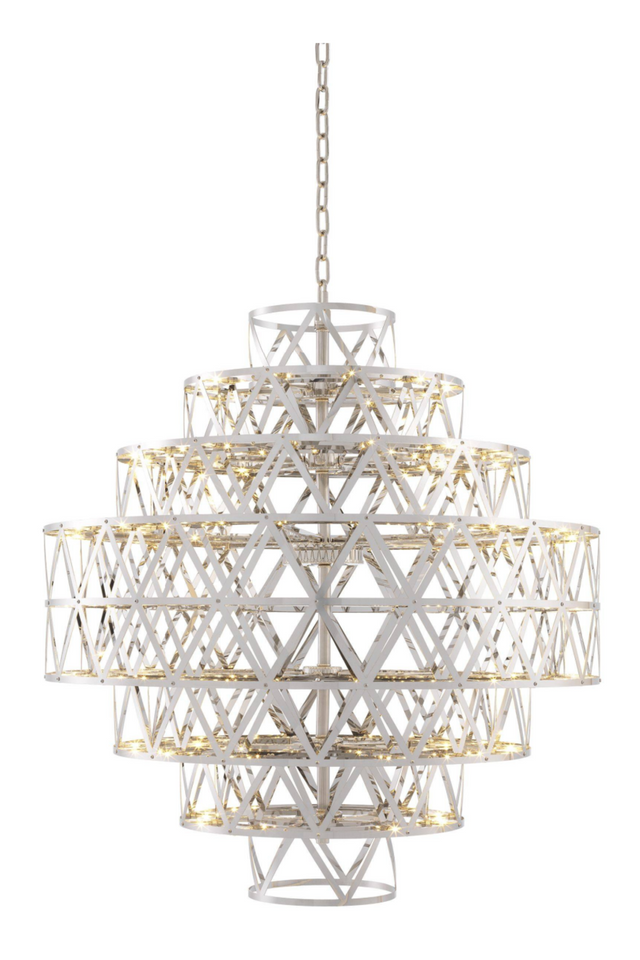 Metal Geometric Chandelier | Eichholtz Clinton | OROA