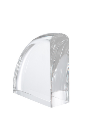 Crystal Glass Bookend (set of 2) | Eichholtz Decorage | OROA