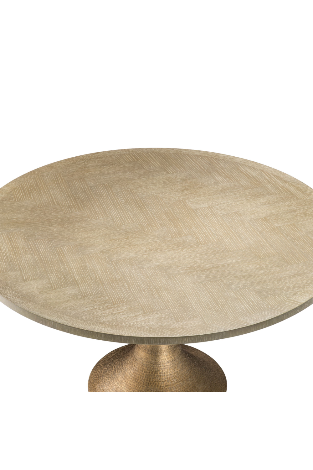 Round Oak Dining Table | Eichholtz Melchior | OROA TRADE