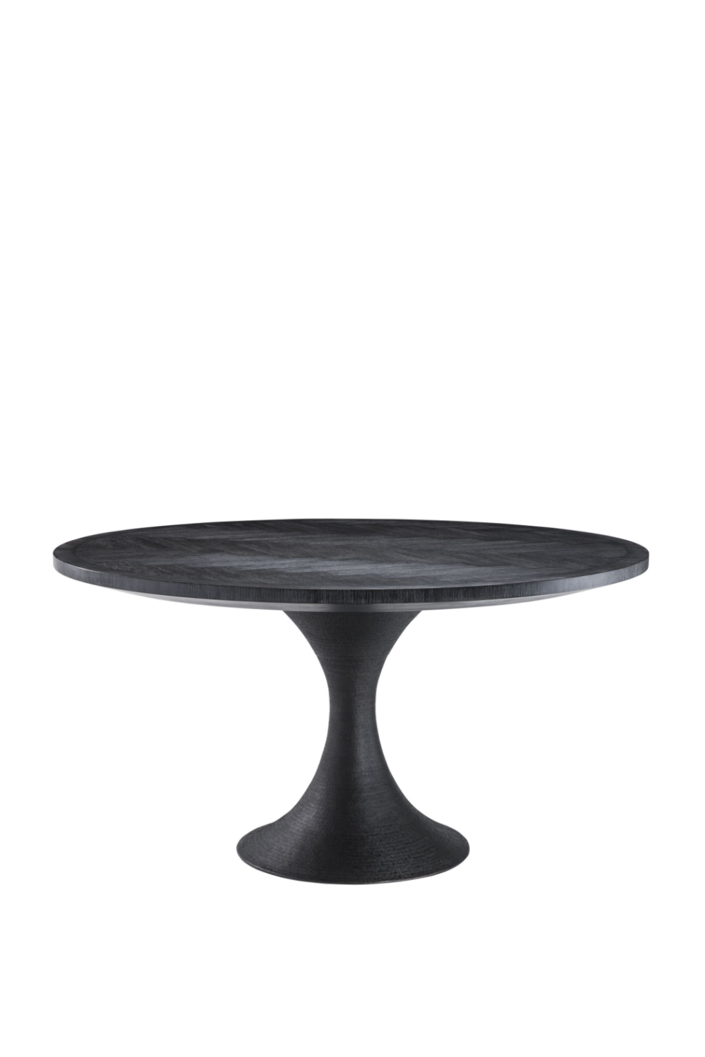 Round Charcoal Dining Table | Eichholtz Melchior | OROA