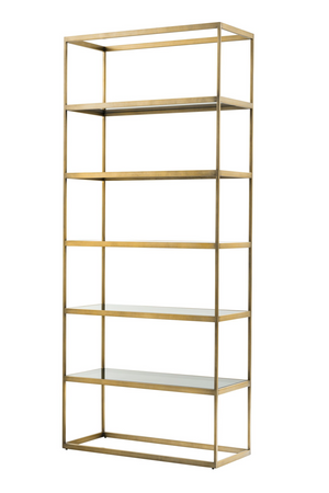 5 Shelf Brass Cabinet | Eichholtz Omega | OROA.com