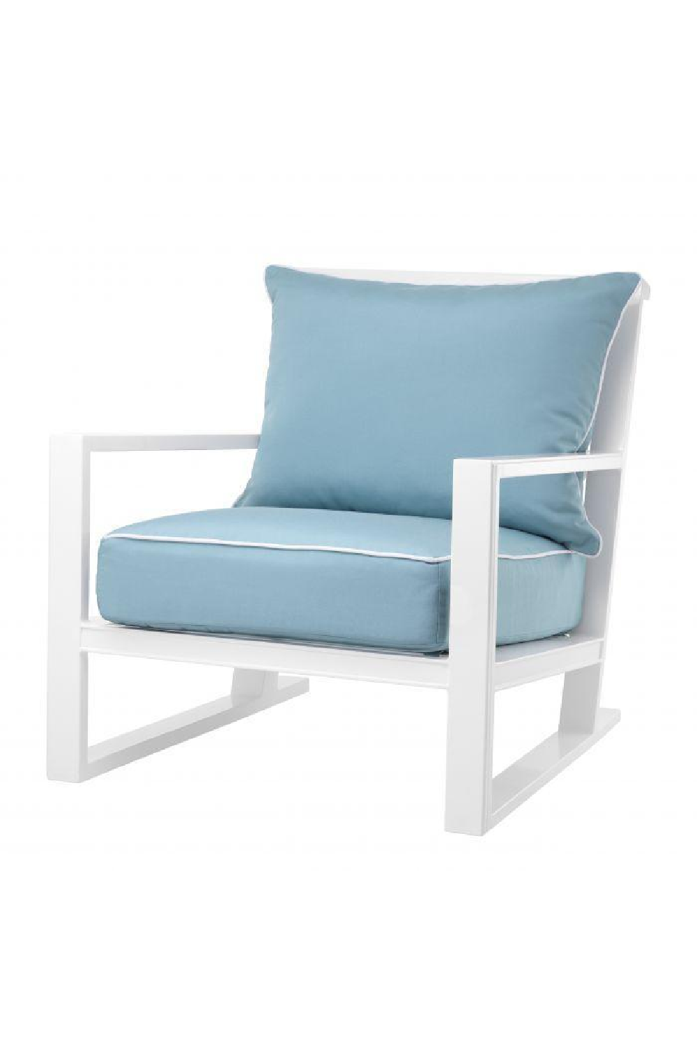 White Outdoor Sunbrella Lounge Chair | Eichholtz Como | Oroatrade