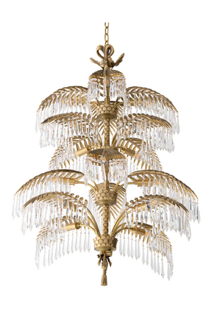 Vintage Brass Crystal Chandelier XL | Eichholtz Hildebrandt | Oroa.com