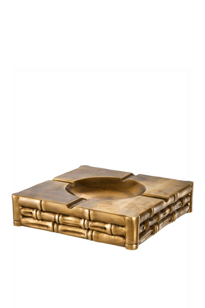 Vintage Brass Finish Bamboo Bowl | Eichholtz Bamboo | #1 Eichholtz Retailer