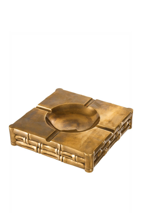 Vintage Brass Finish Bamboo Bowl | Eichholtz Bamboo | #1 Eichholtz Retailer