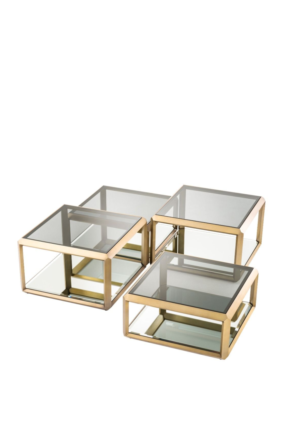 Brass Coffee Table Set | Eichholtz Callum | #1 Eichholtz Retailer