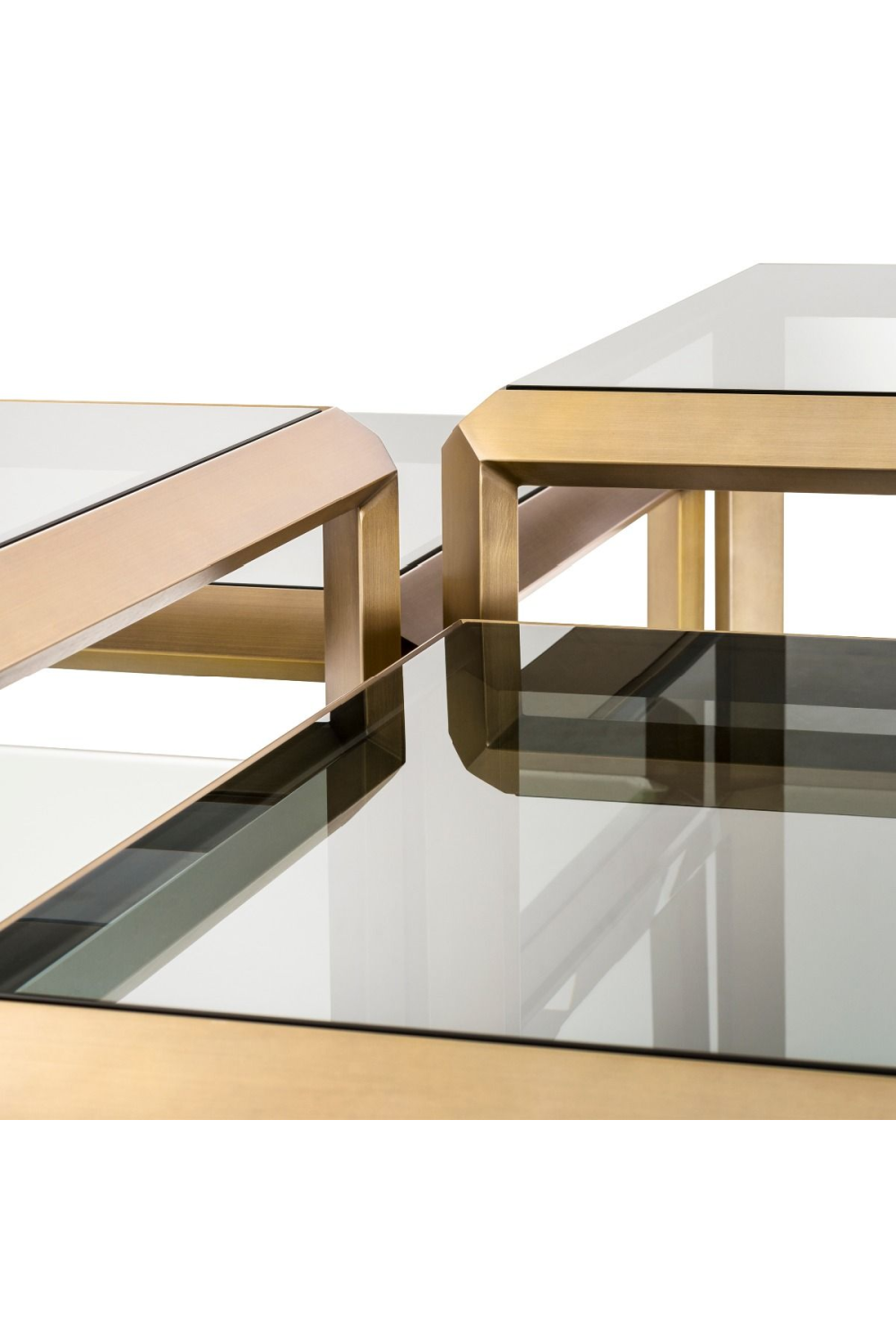Brass Coffee Table Set | Eichholtz Callum | #1 Eichholtz Retailer