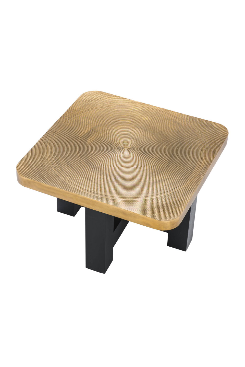 Ribbed Brass Coffee Table | Eichholtz Agoura | #1 Eichholtz Retailer