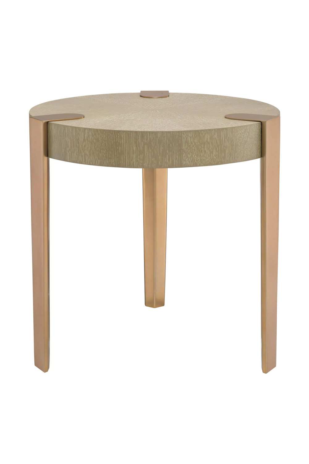 Round Oak Side Table | Eichholtz Oxnard | OROA