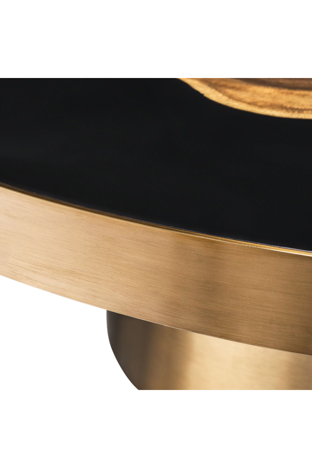 Golden Petrified Coffee Table | Eichholtz Concord | OROA.com
