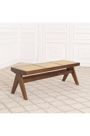 Brown Rattan Bench | Eichholtz Arnaud | #1 Eichholtz Retailer
